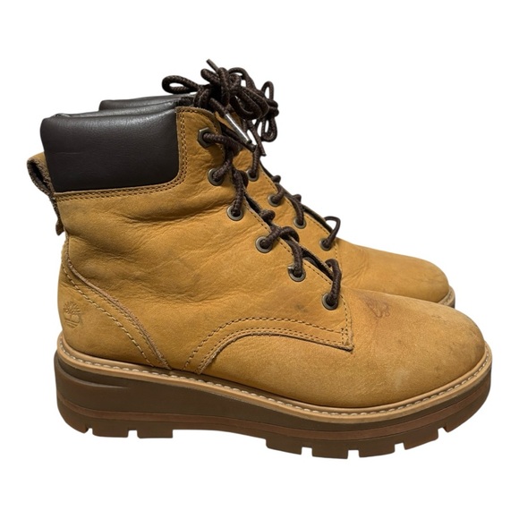 Timberland Cheyenne Nubuck Lace Up Boots Size 7.5 - Picture 1 of 9